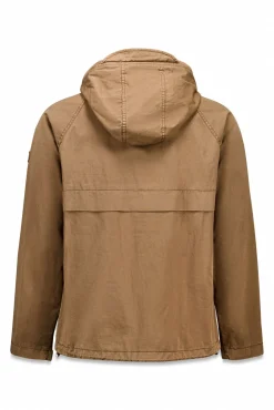 OOTO Sobretudos-Parka curta de algodão Castanho