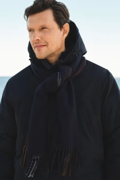 Cortefiel Sobretudos-Parka de 4 bolsos Azul