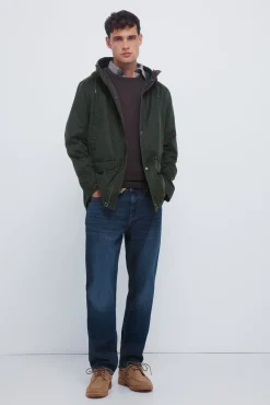 Springfield Sobretudos-Parka de algodão estampado