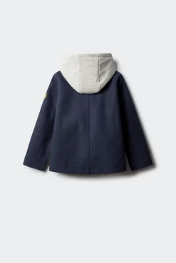 Springfield Kids Sobretudos-Parka de tecido infantil azul