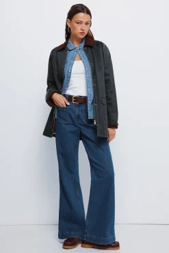 Springfield Sobretudos|Casacos-Parka encerada verde