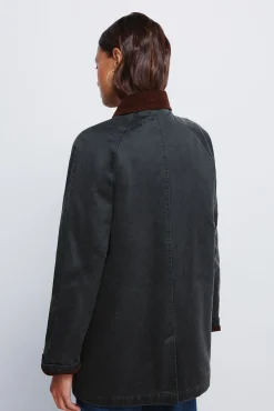 Springfield Sobretudos|Casacos-Parka encerada verde