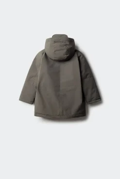 Springfield Kids Sobretudos-Parka marrom para criança estampado