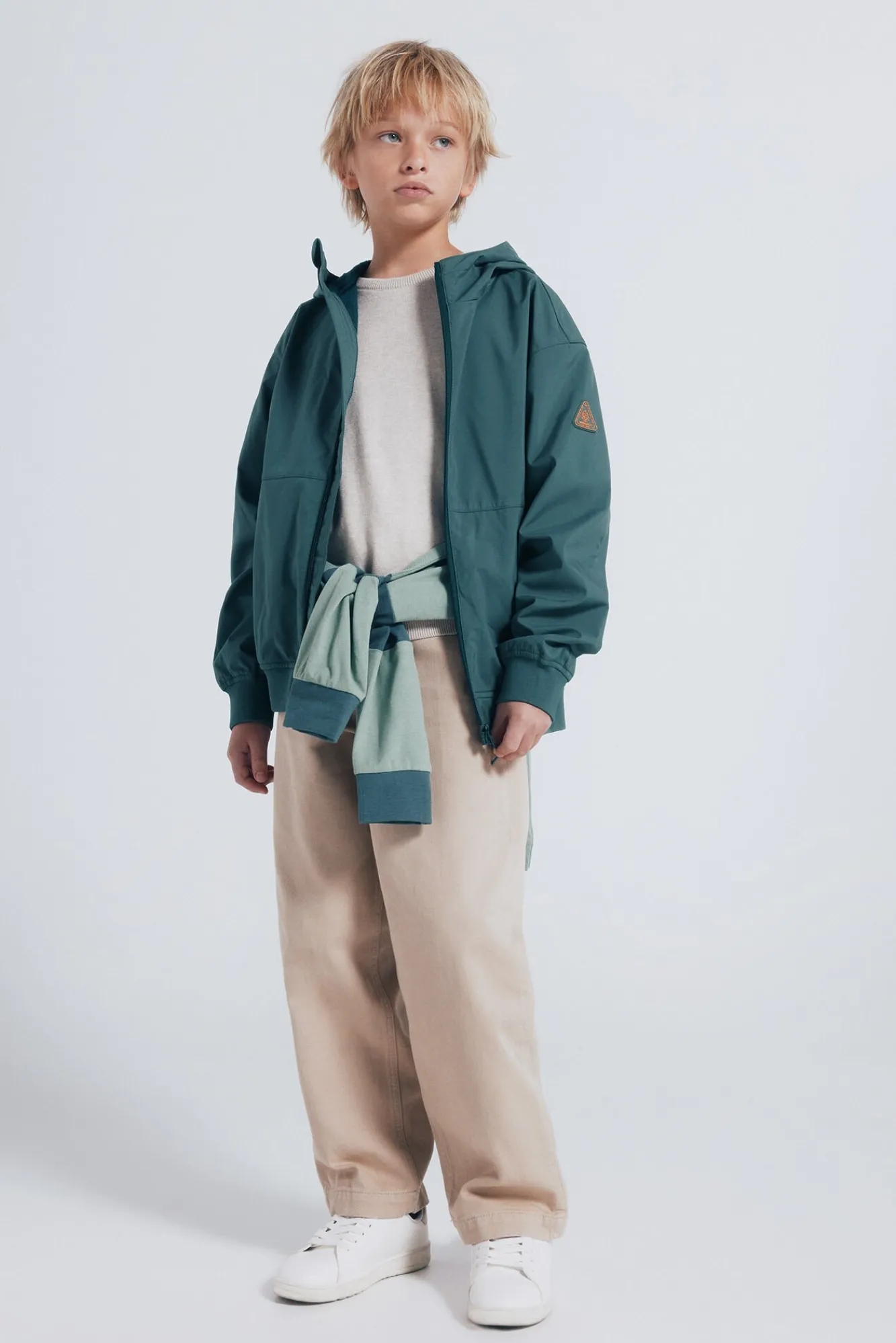 Springfield Kids Sobretudos-Parka softshell infantil verde