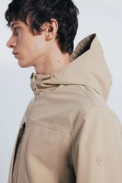 Springfield Sobretudos-Parka técnica castanho