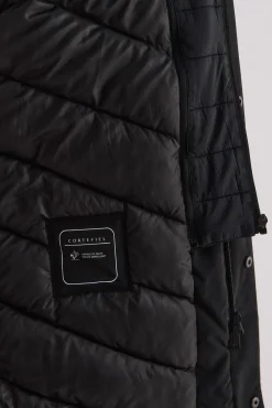 Cortefiel Sobretudos-Parka técnica com vistas removíveis Preto