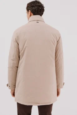 Cortefiel Sobretudos-Parka técnica com vistas removíveis Tostado