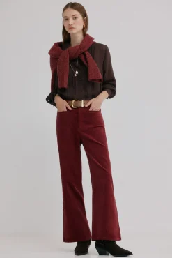 Hoss Intropia Calças-Paulette. Calça de perna larga Granada