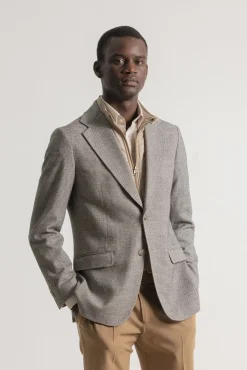 PuroEGO Blazers|Blazers-Pied-de-poule Cinzento