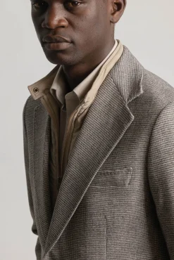 PuroEGO Blazers|Blazers-Pied-de-poule Cinzento