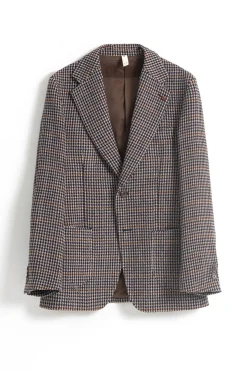 PuroEGO Blazers|Blazers-Pied-de-poule Cinzento