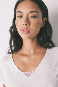 Women'secret Pijamas-Pijama Capri de viscose cinza com soft touch cinzento