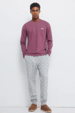 Springfield Pijamas-Pijama comprido azul