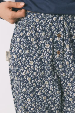 Women'secret Pijamas-Pijama comprido 100% algodão SmileyWorld® azul