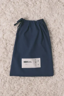 Women'secret Pijamas-Pijama comprido, 100% algodão, xadrez azul