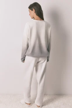 Women'secret Pijamas-Pijama comprido de polar do Snoopy cinzento