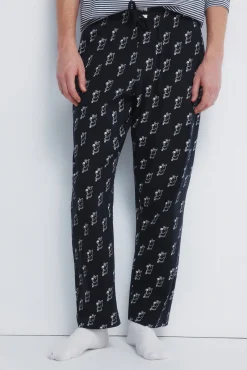 Springfield Pijamas-Pijama comprido do Scooby Doo azul