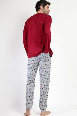Admas Pijamas-Pijama comprido Muppets para homem estampado