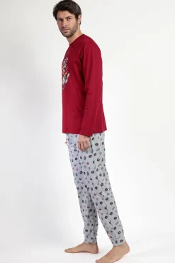 Admas Pijamas-Pijama comprido Muppets para homem estampado
