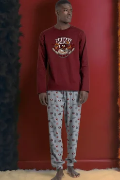 Admas Pijamas-Pijama comprido Muppets para homem estampado