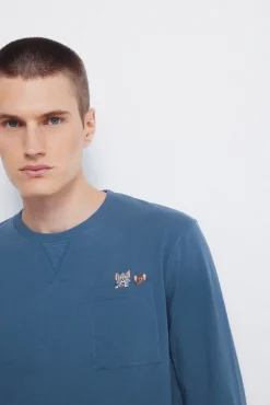 Springfield Pijamas-Pijama comprido Tomy & Jerry azul