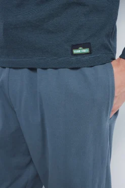 Springfield Pijamas-Pijama longo do Cookie Monster azul