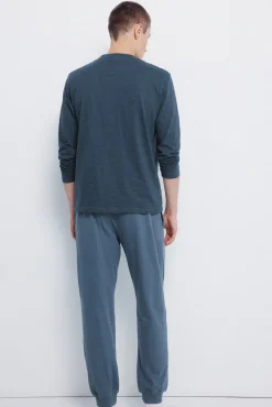 Springfield Pijamas-Pijama longo do Cookie Monster azul