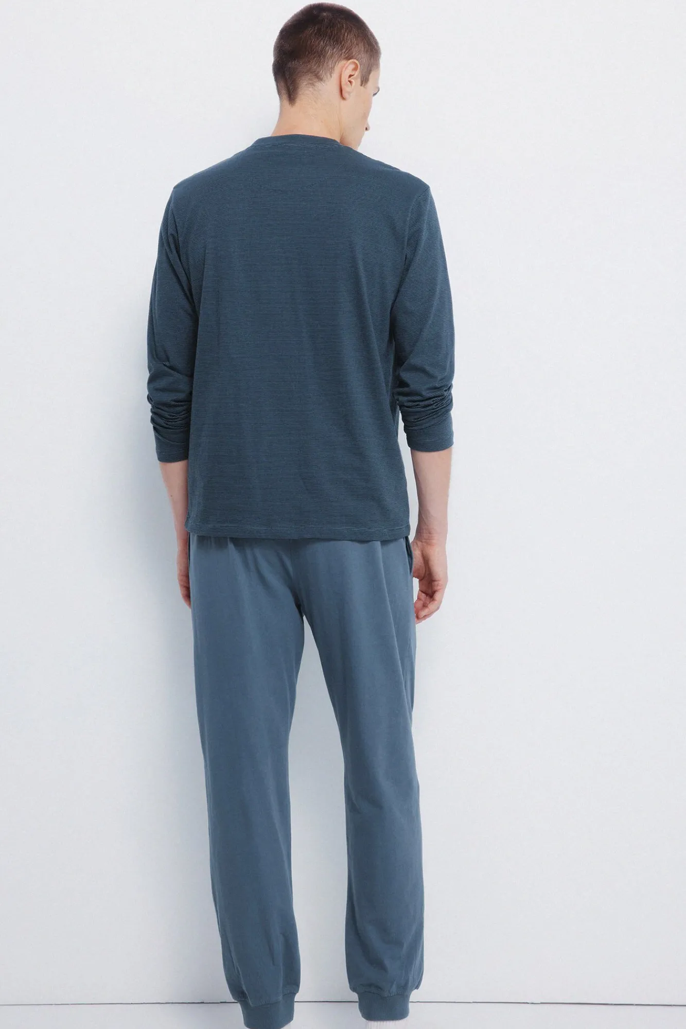 Springfield Pijamas-Pijama longo do Cookie Monster azul