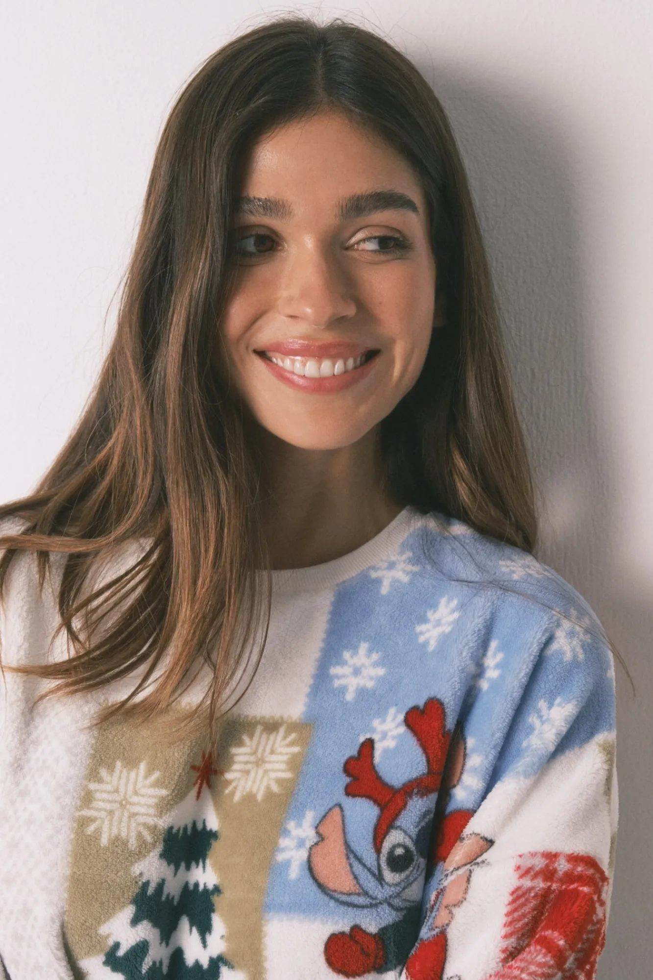 Women'secret Pijamas-Pijama polar estampado