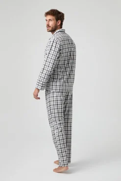 Kiff-Kiff Pijamas-Pijama xadrez Kiff Kiff Viyela estampado