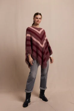 Slowlove Sobretudos-Pocho rayas Granada