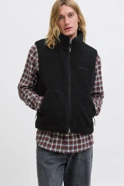 Jack & Jones Coletes-Polar de colete preto