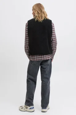 Jack & Jones Coletes-Polar de colete preto