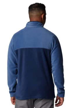 Columbia Camisolas-polar para homem Steens Mountain™ II com zíper e meio fecho azul