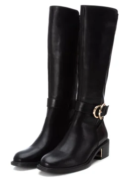 XTI Botas-Polipele em couro sintético Preto