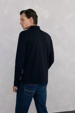 Pedro del Hierro Polos-Polo básico manga comprida Preto