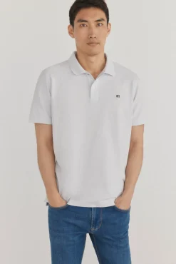 Pedro del Hierro Polos-Polo básico piqué Cizento