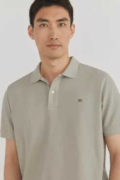Pedro del Hierro Polos-Polo básico piqué Verde