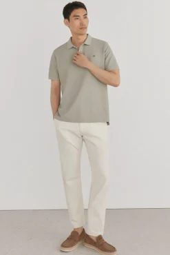 Pedro del Hierro Polos-Polo básico piqué Verde