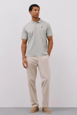 Cortefiel Polos-Polo básico piqué Verde