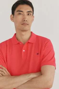 Pedro del Hierro Polos-Polo básico piqué Vermelho