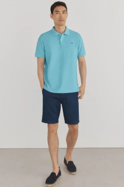 Pedro del Hierro Polos-Polo básico piqué Turquesa