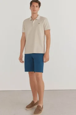 Pedro del Hierro Polos-Polo básico slim Beige