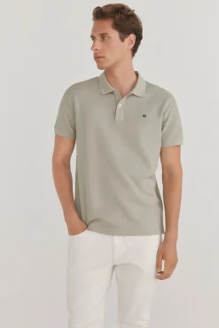 Pedro del Hierro Polos-Polo básico slim Verde