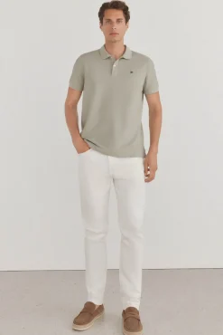 Pedro del Hierro Polos-Polo básico slim Verde