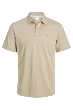 Jack & Jones Polos-Polo clássico Tostado