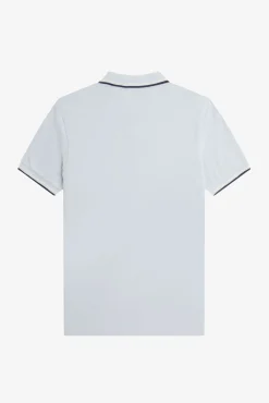 Fred Perry Polos-Polo com acabamento em duas listras Azul