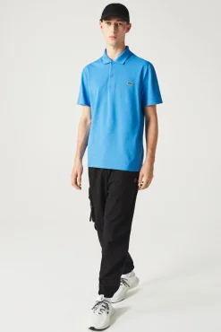 Lacoste Polos-Polo com bordado de crocodilo costurado Azul