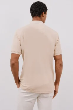 Cortefiel Polos-Polo Coolmax® Tostado