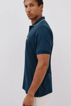 Cortefiel Polos-Polo Coolmax® Azul